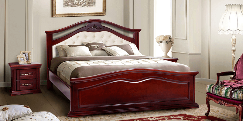 giường gỗ hương Nam Phi