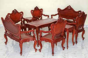 bàn ghế gỗ gụ nam phi