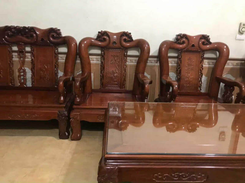 bàn ghế gỗ gụ nam phi