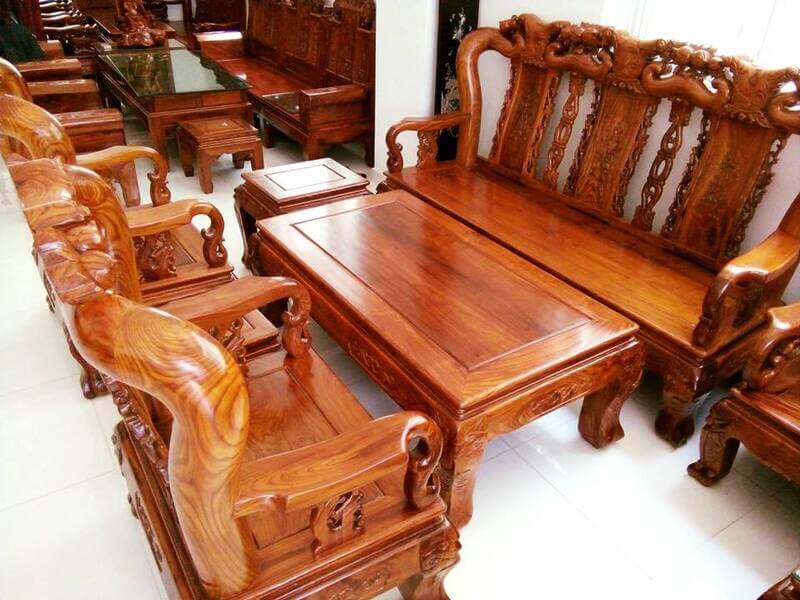 bàn ghế gỗ hương vân Minh Quốc Đào