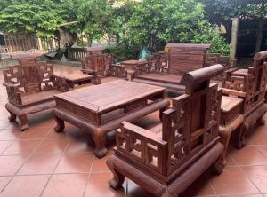 Giá bàn ghế gỗ Mun nam phi