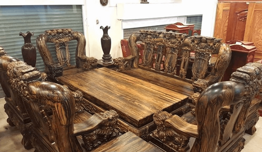 bàn ghế sofa gỗ hương đá đồng kỵ