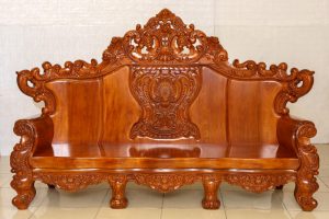 bộ bàn ghế phòng khách gỗ tự nhiên