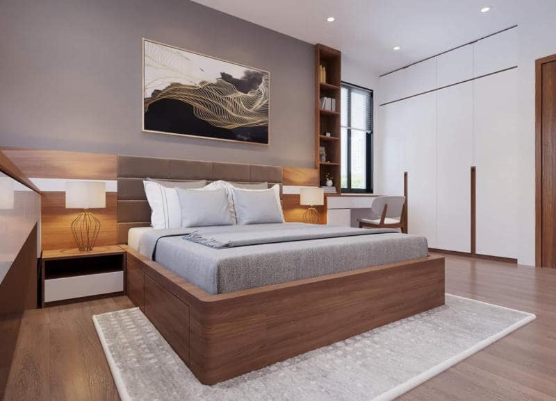 giường ngủ gỗ tự nhiên cao cấp