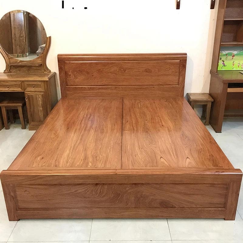 giường gỗ hương đẹp