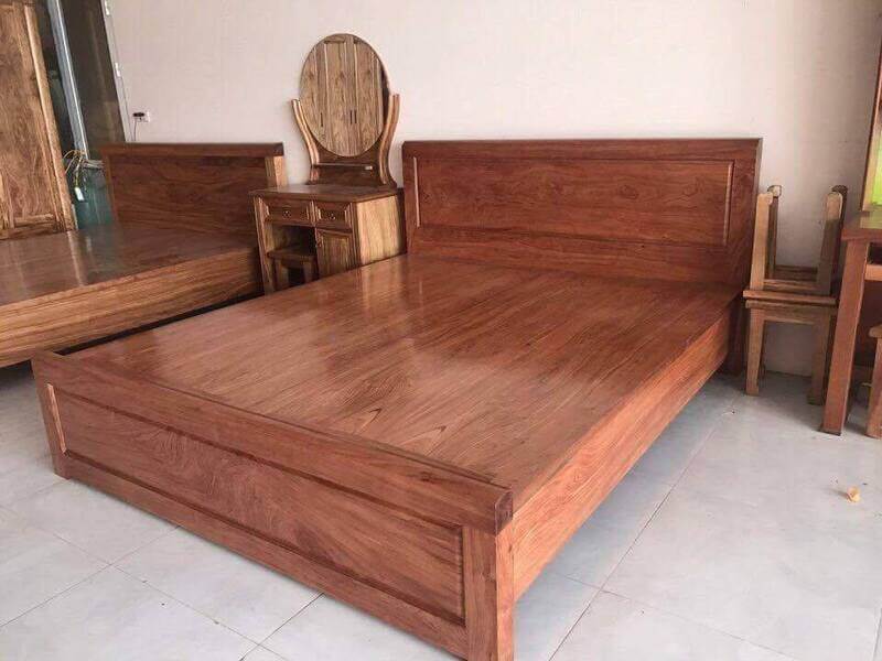 Giường ngủ gỗ đinh hương