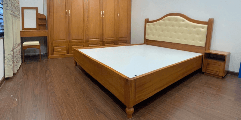 giường gỗ gõ đỏ Nam Phi
