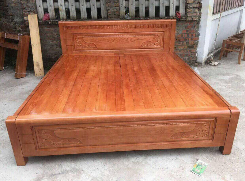 giường ngủ gỗ gụ