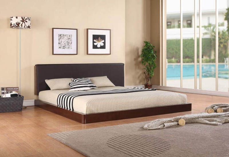 mẫu giường gỗ gụ đẹp