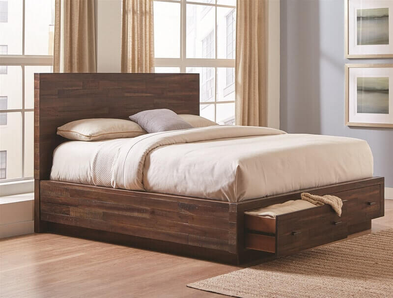 mẫu giường gỗ 2mx2m2 đẹp giá rẻ