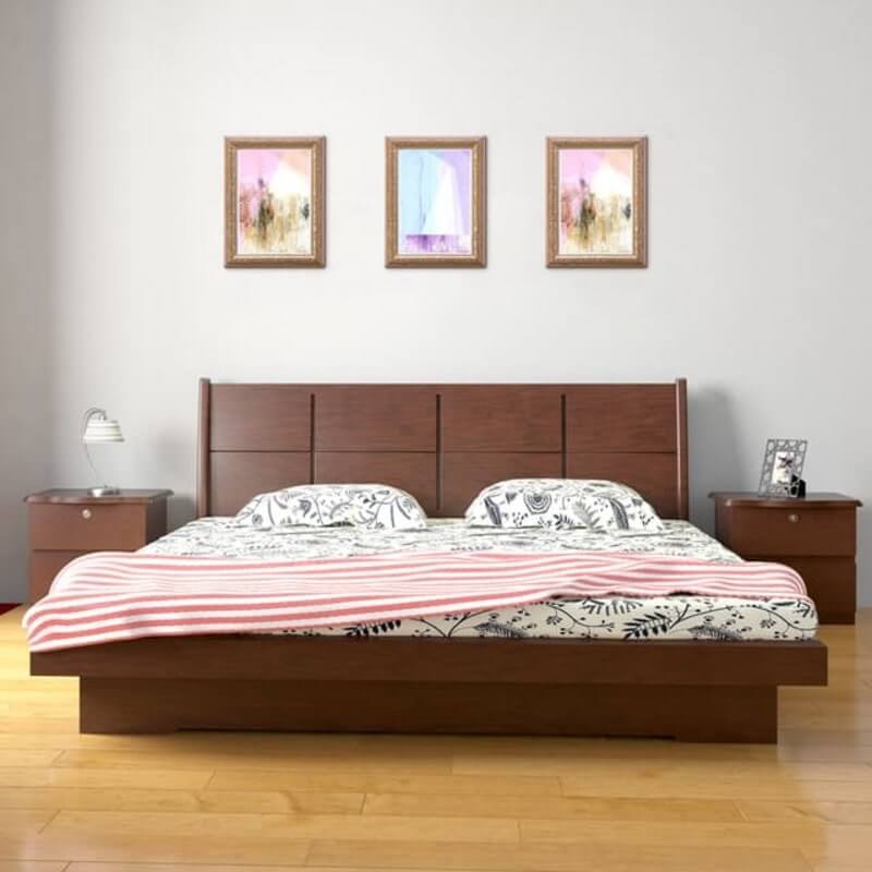 mẫu giường gỗ 2mx2m2 đẹp hiện đại