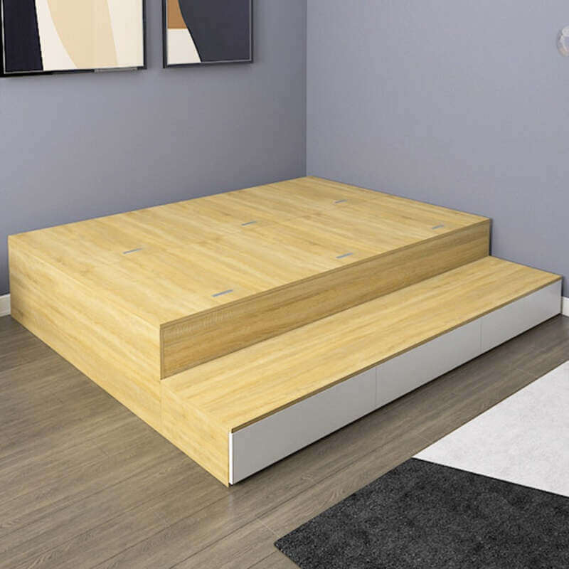 Giường gỗ thông giá rẻ