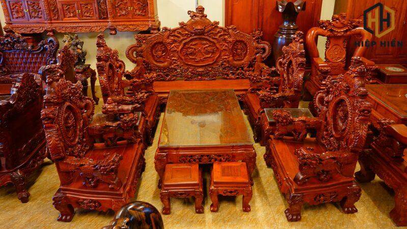 bàn ghế gỗ hương đá nam phi