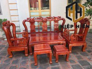 bàn ghế sơn thủy gỗ tự nhiên