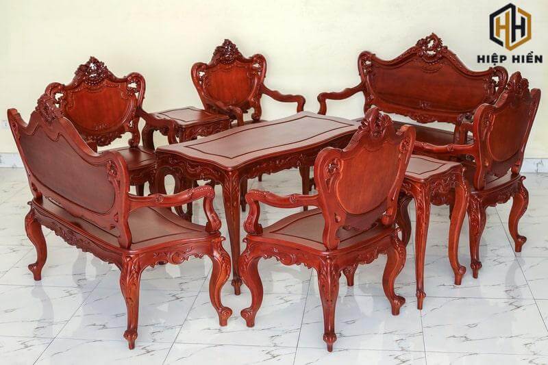 bộ bàn ghế thái phượng gỗ gụ