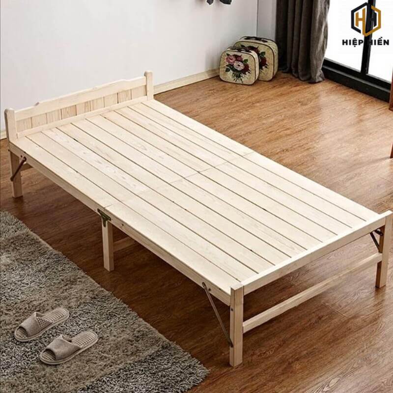 Mẫu giường gấp gỗ đẹp giá rẻ