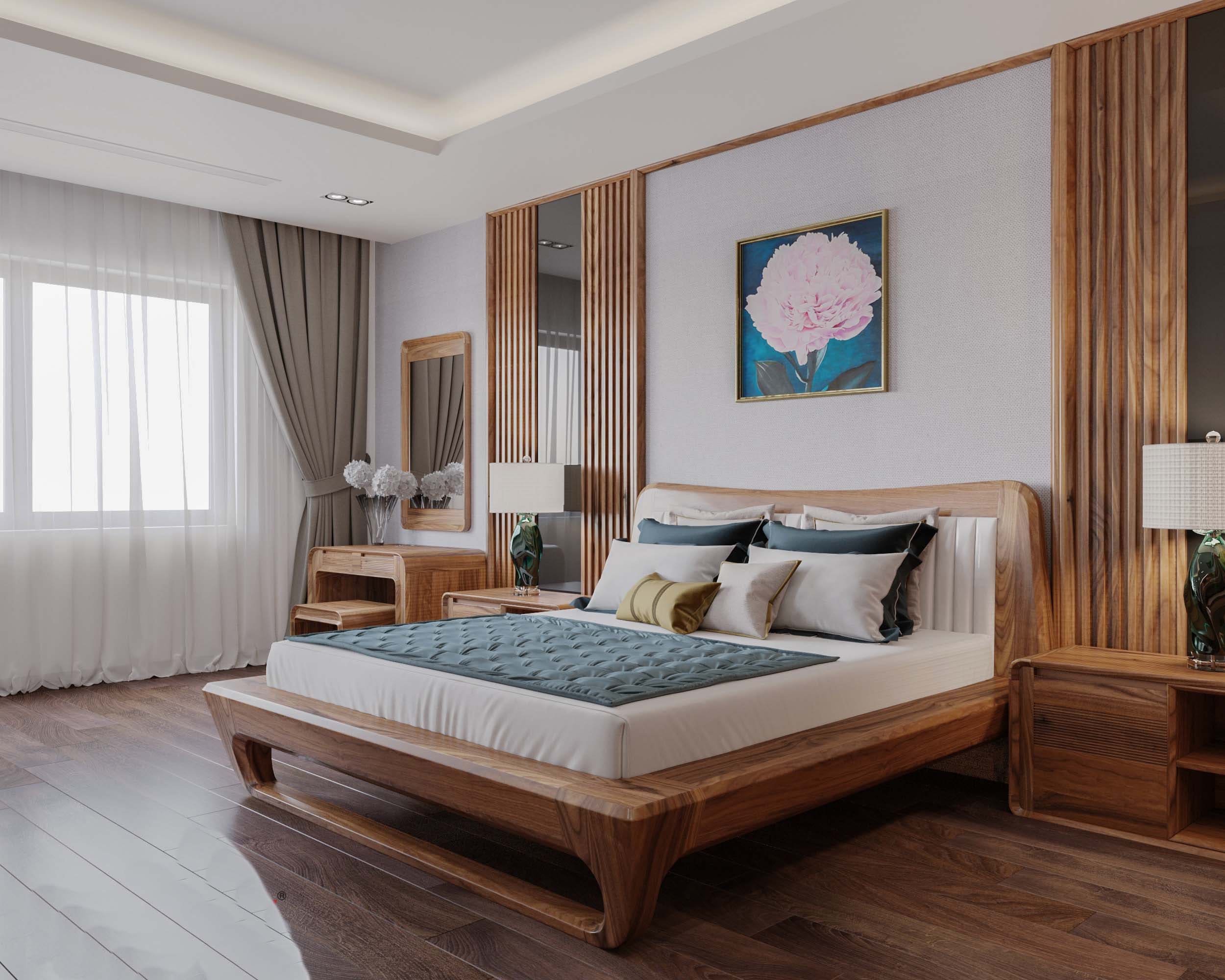 bảo quản giường gỗ tự nhiên