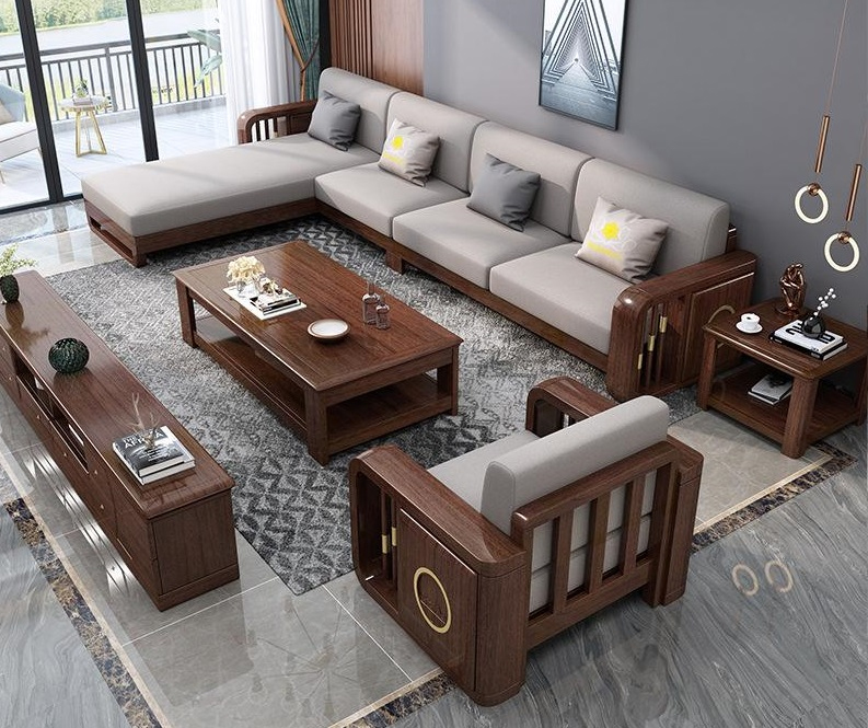 Cách sẵp xếp bàn ghế phòng khách