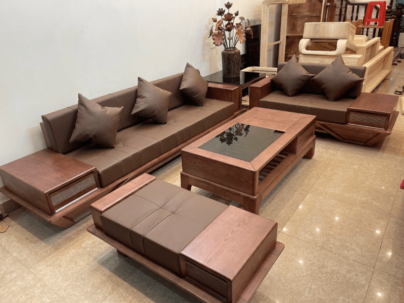 bàn ghế gỗ phòng khách chữ l bàn ghế gỗ phòng khách chữ l