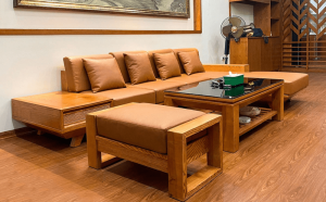 bàn ghế phòng khách nên dùng gỗ gì